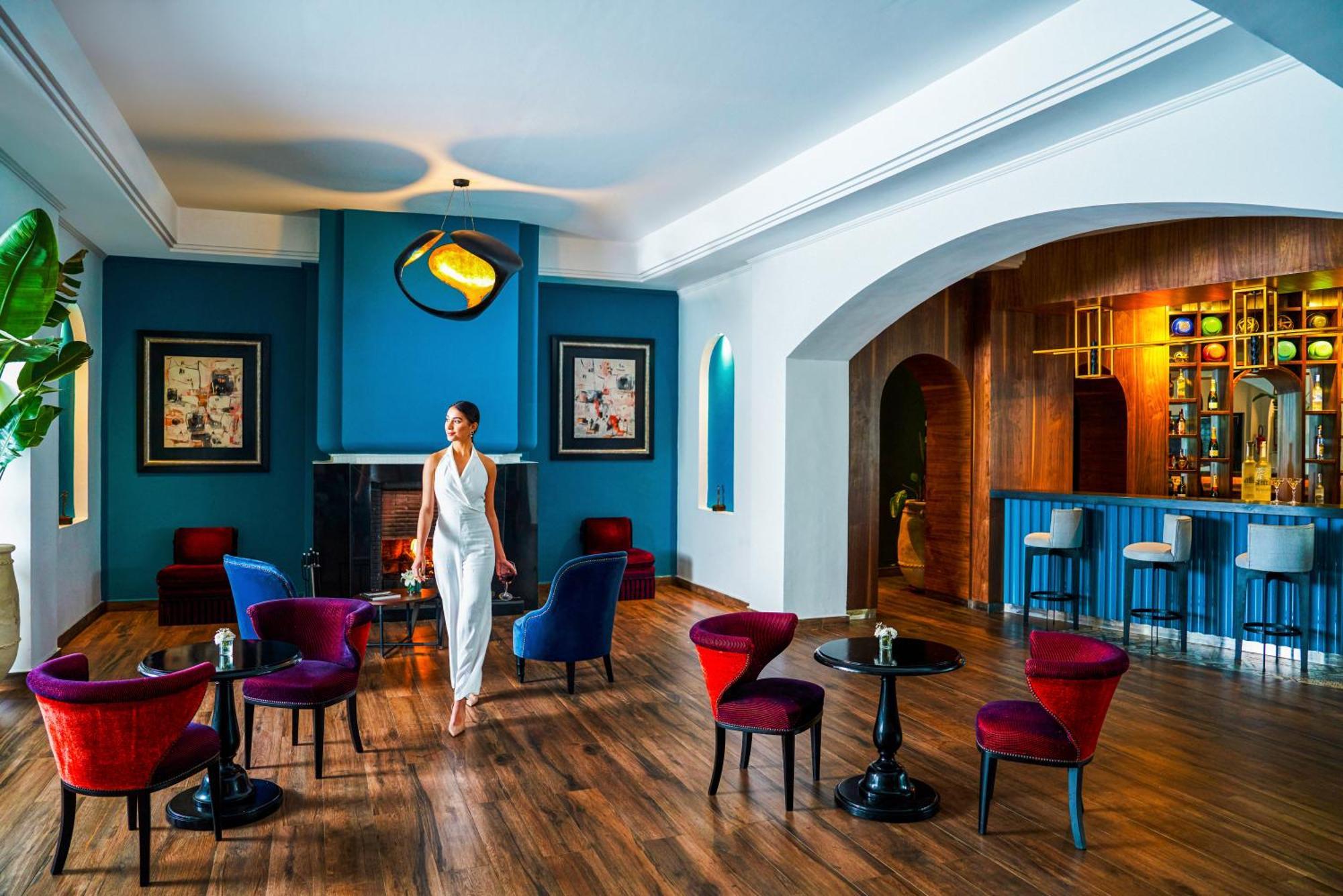 铂尔曼玛扎甘皇家高尔夫酒店及Spa 杰迪代 外观 照片 The Bar